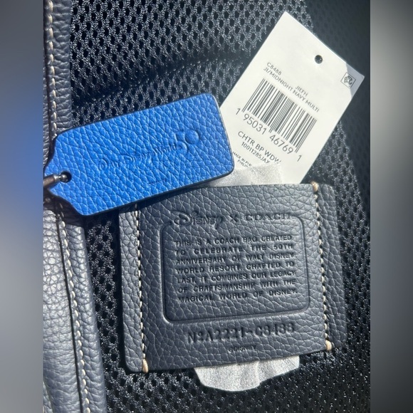 Disney x Coach 50th Anniversary Walt Disney World Charter Backpack C8488 - Picture 9 of 17